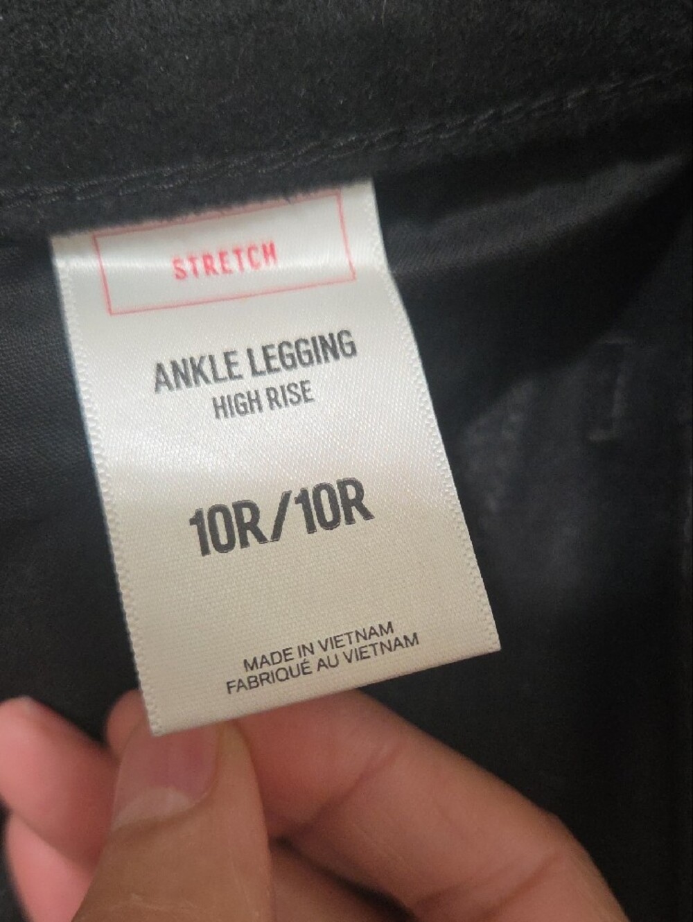 Express Black Faux Leather Leggings - Picture 3 of 6